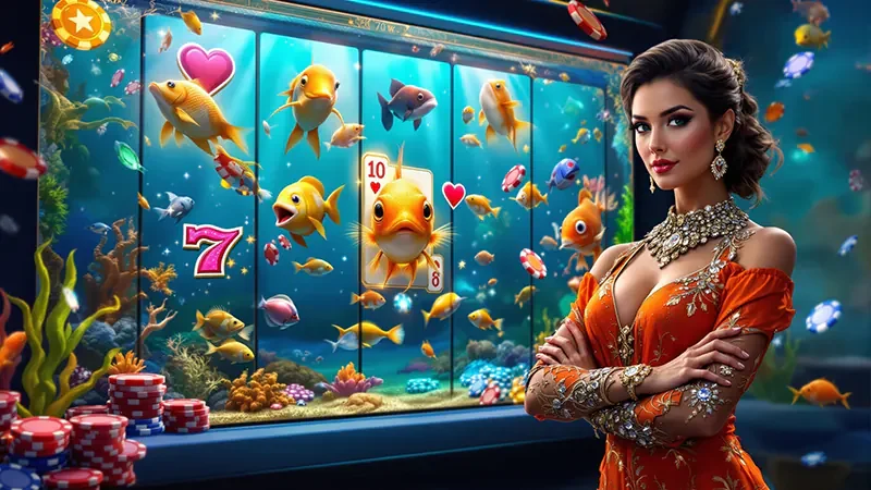 หน้าจอเกมสล็อตหลากธีมใน rm6